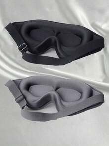 Mặt nạ ngủ 3D bằng lụa, cản sáng 100%, bảo vệ lông mi và lớp trang điểm, có thể điều chỉnh để vừa vặn thoải mái, siêu mềm mịn, thích hợp cho giấc ngủ, hỗ trợ giấc ngủ, du lịch đêm, ngủ trưa, văn phòng, trường học, nhà, du lịch, thiền định, mặt nạ ngủ dày, cần thiết cho mùa xuân và mùa hè. - Nhiều màu - Xem 20