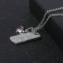 1pc Game Love And Deep Space Caleb Necklace Keychain Creative Summer Apple Square Clavicle Bag Ornament Pendant For Men And Women - Multicolor - View 8
