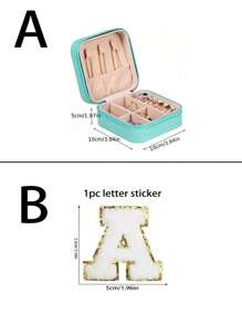 1 pieza Organizador de joyas de viaje, Organizador de joyas pequeño de piel sintética PU, Caja de almacenamiento de joyas multifuncional, Organización y almacenamiento de joyas, Mini organizador de joyas, Organizador de maquillaje, Organizador de esmalte de uñas, Joyero compacto, Aretes, Collares, Anillos Almacenamiento de joyas, Artículos esenciales para cruceros, Para anillos, collares, aretes Almacenamiento, Regalo perfecto para mujer Bolsa, Bolsa de maquillaje, Bolsa de aseo, Organizador de escritorio, Bolsa de cosméticos, Bolsa de maquillaje, Joyero, Bolsa, Soporte para brochas de maquillaje, Soporte para brochas, Organizador de perfumes, Bolsa