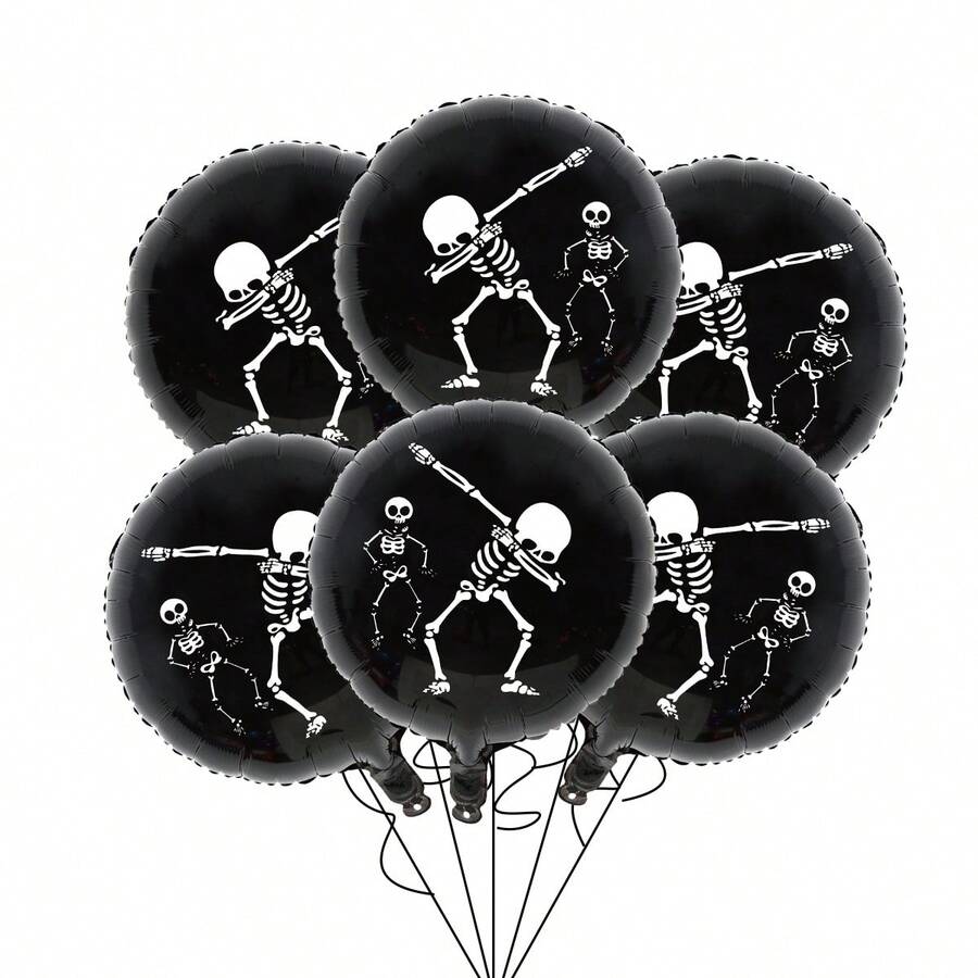 7 Stück/Set Neue Halloween Ballon Dekorations-Set