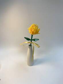 1 套彩色花朵系列积木，DIY 花卉装饰花束积木，春季花朵积木，情人节、生日、节假日、父亲节、母亲节、婚礼、毕业典礼的理想礼物 - 彩色 - 查看 5