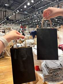 5/10/25个装可重复使用迷你派对礼品袋，糖果袋，适用于庆祝活动、生日、婚礼、礼品包装 - 彩色 - 查看 9