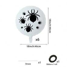 7 Stück/Set Neue Halloween Party Ballon Dekorations-Set