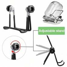 2 1000ml Bean Sprout Cups With Two Stainless Steel Strainer Lids, Stand And Brush For Growing Broccoli, Alfalfa, Green Beans And More - Translucent - View 6