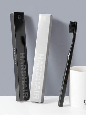 Single Toothbrush, Premium Travel & Home Toothbrush, Portable Toothbrush, Individually Packaged, Daily Necessity And Hard Bristle Toothbrush Are All Genuine High-End Products That Can Effectively Reduce Tooth Discoloration.