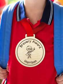 Personalised Engraved Wooden Medal Well Done Medals | Gifts For Mums And Dads | Valentines Gifts,School Leaver Class Of 2025 Medals / Teacher Pupil Gift / Personalised Name Wooden Medal / End Of Term Gift / Gift From Teachers,For School Supplies,Back To School