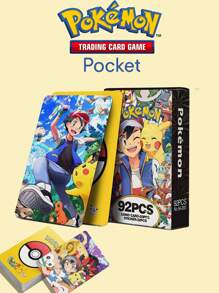 pokemon 92pcs HUNTR/X-Witch Hunting Team LOMO Cards, Anime Cartoon Photo Cards, Rumi, Zoey, Mira, Collectible Trading Cards, Birthday Gift Box