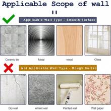 20/16/8/4/2件套公寓宿舍装饰窗帘杆无需钻孔支架，无需钻孔固定器租客友好型粘性窗帘挂钩，用于悬挂窗帘，适用于房车百叶窗、宿舍厨房卧室家居浴室