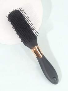 4 件/1 件垫发刷套装（方形、圆形和卷发刷）、用于吹干和拉直的头发造型工具梳、防静电按摩器、顺发梳、适用于浓密/卷曲/细/长/短发的塑料发梳，适合男性和女性，实用护发 SPA 按摩梳、家用卷发梳身体护理，适用于旅行、户外、运动、办公室、学校、发夹、发饰、返校、旅行度假必需品、女士发饰