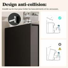 Sideboard, Dining Room Cabinet, Storage Cabinet With 4 Doors, Cabinet Door Design, Freestanding Cabinet