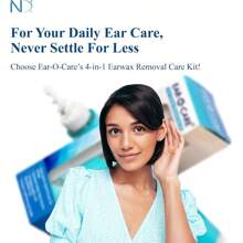 New All In One  Wax Removal Kit With 10 Multifunctional Safe  Cleaner Tips And Cartridges