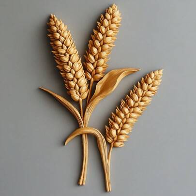 Wheat Silicone Mold Resin Casting Mold Jewelry Casting Tools Suitable For Spring, Valentine's Day, Father's Day, Mother's Day, Thanksgiving, Birthday Gift DIY Mold Suitable For Home Decoration, Accessories, Brooch Suitable For Handmade Soap Dripping Glue Cup Wax Accessories