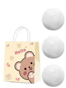 1/2/3/4pcs Cute Moldable Mochi Squishy Toys, With Gift Bag, Realistic Mochi Texture, Mini Random Color Transparent Cubes, Stress Relief Toys, Fidget Toys, Soft Squishy Toys, Finger Spinner, Anti-Stress Toys, Taba Squishy Toys, Finger Spinner Toys, Sensory Toys, Christmas Gift, Halloween Gift, Birthday Party Favors (No Needles) - Multicolor - View 15