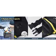 Vinyl Wrap Tool Kit For Car, Tint Wrapping Kit With Apron Waist Bag, Magnet Holder Micro Wrap Stick Squeegee, PPF Squeegee Kit, Essential Kit For Vehicle Film Installing - 變體 - 查看 9