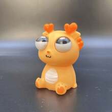 Dinosaurio de vinil exprimido naranja - Multicolor - Ver 4