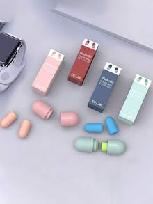 4-Color Random Noise Reduction Earplugs, 1 Pair For Daily Wear - View 1