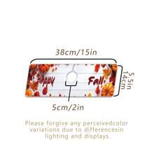 Faucet Splash Guard, Autumn/Halloween Style, Bathroom Faucet Splash Mat To Set Holiday Atmosphere, Anti-Moisture Anti-Slip Faucet Mat, Kitchen Countertop Accessory, Kitchen & Dining Table Accessory, Sink Drain Mat, Absorbent & Anti-Slip Multifunctional