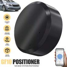 1pc Black Mini LBS Loss Prevention Device, Compact And Lightweight, Easy To Carry, Suitable For The Elderly, Pets