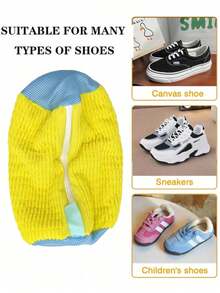 Washing Shoe Bag Suitable For Washing Machine, Anti-Deformation Laundry Bag For Washing Shoes, Lazy Magic Machine Washing Shoe Bag, Lazy Shoe Bag, Cylindrical Washing Machine Polyester And Laundry Bag, Shoe Protection Bag, Anti-Deformation Laundry Bag. Christmas Home Supplies, Halloween Home Supplies