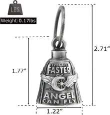 Motorcycle Guardian Angel  Bell, Lucky Biker Key Chain For Motorcycle Riders QJJ4 - Born to Ride - View 10