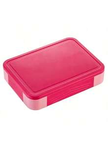 1300毫升成人便当盒，带隔层，5格防漏午餐盒，带餐具，适合上学、野餐、徒步旅行，蓝色 - 兒童版(迷你版) - 查看 8