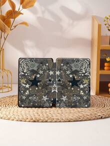 Star Collage Stars Pattern Tablet Protective Case,Compatible With IPad Mini4/Mini5/Mini6/Air 5th Gen2022,Compatible With Samsung Galaxy Tab A9 Plus 10.95 Inch,Compatible With Huawei MatePad 10.4 Inch/ Tab,With Pen Holder/Anti-Fall/Automatic Sleep/Wake Lid - Multicolor - View 10