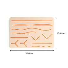 Medical Students Suture Practice Kit Surgical Training With Simulation Skin Pad Model Tool Set Educational Teaching Equipment