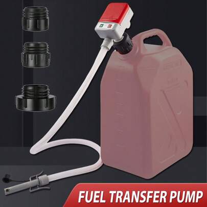Battery Powered Fuel Transfer Pump Petrol  Oil Fluid Water Fast Transfer