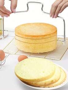 1pc Cake Separator Slicer, Cake Layer Separator, Bread Cutter, Baking Tool,Back To School