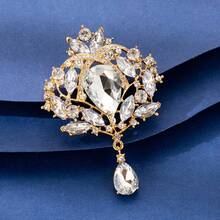 1pc Elegant & Fashionable Women Brooches, 7 Colors Available, Vintage Style Pin For Coat, Jacket, Suit, Suitable For Party, Banquet, Daily Wear, Gift - XD145 - View 18