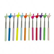 1/3/5pcs Retractable Finger Pointer StickColorful Telescopic Teaching Pointer Stainless Steel Construction Mini Collapsible Design For Classrooms, Presentations Whiteboard Use Smooth Extension, Portable Durable Essential Classroom Supply For Teachers, Trainers Art Instructors Ideal For Lectures, Workshops Group Demonstrations - Random Color - View 14