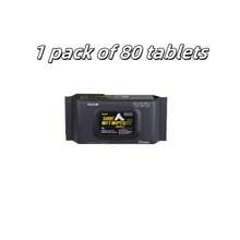 1 Pack/2 Packs/3 Packs Of Shoeshine Wipes, 80 Pumps, Small White Shoes, No-Wash, Stain Removal, Sports Cleaning Wipes - Multicolor - View 12