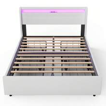 OYAJIA Bed Frames - 白色 - 查看 11