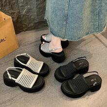 Women Heeled Sandals - 銀色 - 查看 5