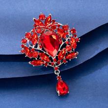 1pc Elegant & Fashionable Women Brooches, 7 Colors Available, Vintage Style Pin For Coat, Jacket, Suit, Suitable For Party, Banquet, Daily Wear, Gift - XD145 - View 19