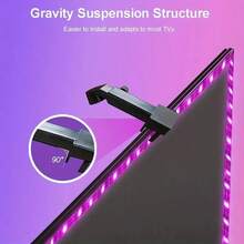 RGB+IC LED Lights For TV Backlighting, USB Powered Backlight Kit With Cmaera, Single Point Color Strip Lights For 45-75 Inch TVs, Ambient Lighting For Gaming And Home Theaters,Single Point Color Extraction - RGBIC S-type Light Strip - View 13