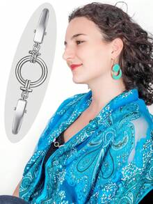 Zestaw 3 spinek do koszul w stylu vintage – spinki do tyłu swetrów, szali i kardiganów | Dekoracyjne broszki dla kobiet | Prezent dla panien młodych, miłośniczek stylu vintage, fashionistek (3 style)