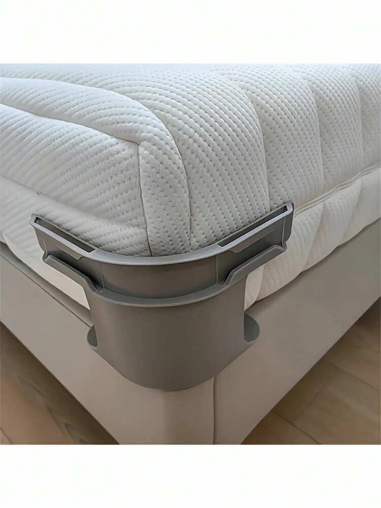 4pcs Bed Sheet Fasteners, Bed Sheet Locking Clips, Used To Secure Bed Sheet Corners, Keep Bed Sheet Tidy, Fits All Mattress Sizes, Bed Sheet Maintenance Tool - Multicolor - View 6