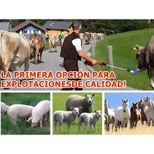 Chicharra Eléctrica Arreadora Recargable Ganadera De 108cm - Azul - Ver 10