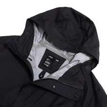 Under Armour APAC Urban OD LW Jkt Jacket/Outerwear, Woven Hooded Casual Streetwear For Men, 1387992-001 - Black - View 3