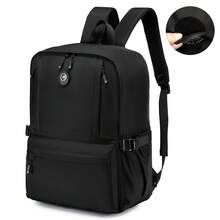 40x30x20cm Large Travel Backpack 40L, Waterproof Laptop Backpack, Luggage Strap, Business Weekender Bag, Flight Backpack For Commuting, Camping & Outdoor Bag For School School Accessories School Stuff Travel Essentials Holiday Vacation Duffle Bag Luggage Suitcase Travel Bag For Women - Black - View 1