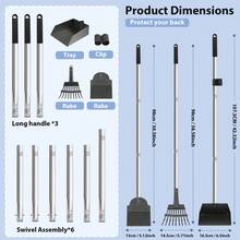 Raccogli Cacca Cane Per Paletta, Set Di Pooper Scooper Da 106cm A