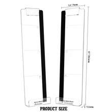 Office Desk Accessories: Monitor Stand, Notepad, Computer Message Board, Office Supplies, Unisex Computer Memo Holder With Functional Area, Home Office Essential,For School Supplies,Back To School - Transparent - View 3