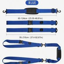 1 Pc Adjustable Shoulder Strap For Surfboard, Kayak, Canoe, Paddleboard, Available In Black, Grey, Blue, Green, Suitable For Skiing, Skateboard, Snowboard, Beach Essentials, Beach Accessories, Pool Float