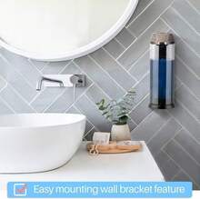 17oz Automatic Liquid Soap Dispenser, Touchless Battery Operated Hand Soap Dispenser With Adjustable Soap Dispensing Volume Control Dial, Personal Care Dispenser (Antique Copper),8802336 - Xanh và trắng - Xem 8