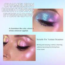 5 Colors Liquid Glitter Eyeshadow Set Chameleon Metallic Shimmer Diamond Eyeliner Sparkle Eyeshadow Waterproof Long Lasting Holographic Eye Brightener Chrome Highlighter Makeup - 5Màu sắc - Xem 5