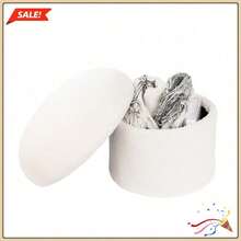 Mushroom Shaped Upholstered Storage Stool For Bedroom, Living Room, Study