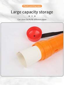 6.5cm/2.56in Diameter Plastic Telescopic Art Tube, 43.5cm/17.13in Retracted Length, Max 75cm/29.53in Extended Length, High-Quality Plastic Telescopic Art Tube, Storage Tube, Collection Tube, Transport Tube, Poster Tube, Quiver Tube,For School Supplies,Back To School - Multicolor - View 7