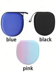 Hard Shell Carrying Headphones Case Headset Travel Bag Headset Pouch Universal Handheld Earphone Container Outdoor Household Usingdigital Camera Accessories - Multicolor - View 4