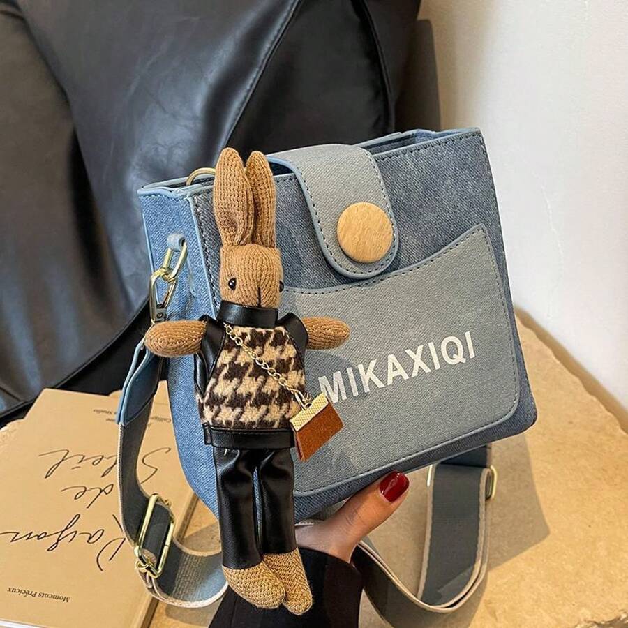 Women Shoulder Bags - 黑色無掛件 - 查看 1